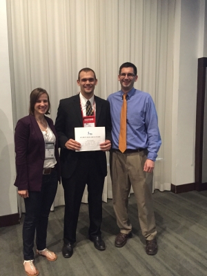 Gurchiek Wins ACSM Biomechanics Interest Group Student Research Award